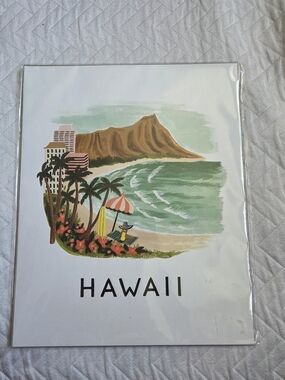 Rifle Paper Co. Hawaii Beach Art Print